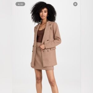 Favorite Daughter The First Wife Miniskirt Plaid Houndstooth Check 10